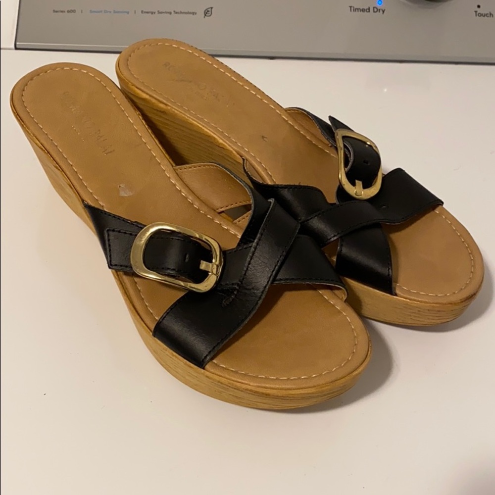 Romano palai shoes on heel
